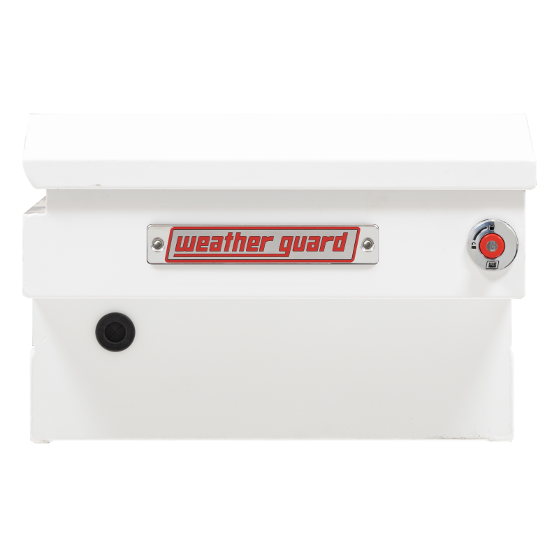 Weather Guard Crossover Tool Box White Steel Midsize Model 156-3-04