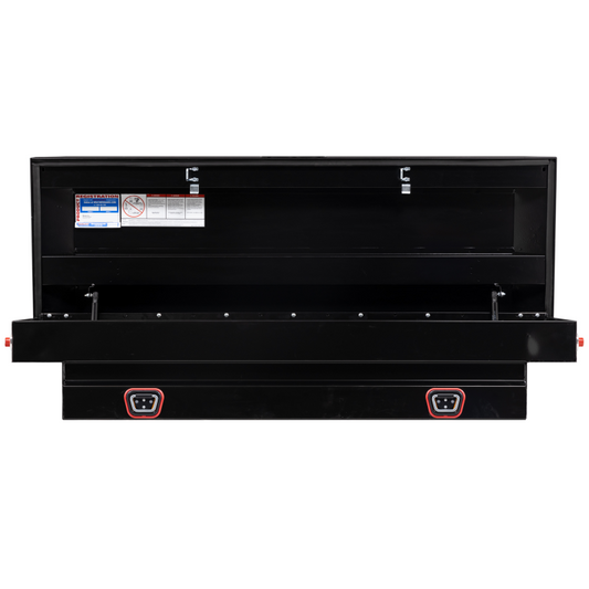 Weather Guard Crossover Tool Box Gloss Black Steel Midsize Model 156-5-04