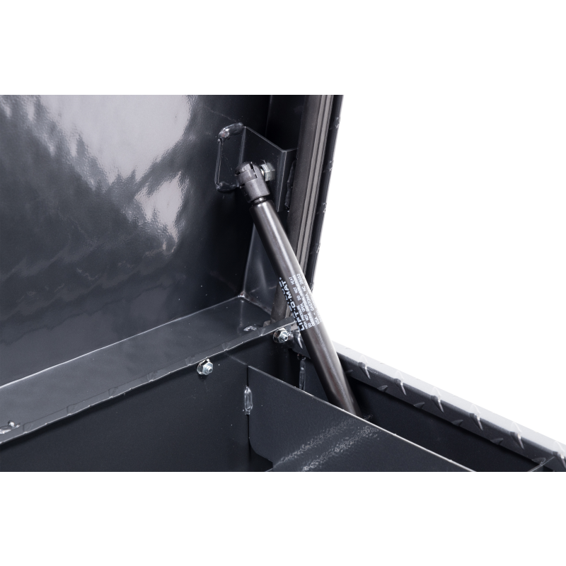 Weather Guard Side Mount Tool Box Gray Aluminum 87X17X13 Model 164-6-04