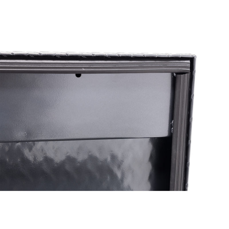 Weather Guard Side Mount Tool Box Gray Aluminum 87X17X13 Model 164-6-04