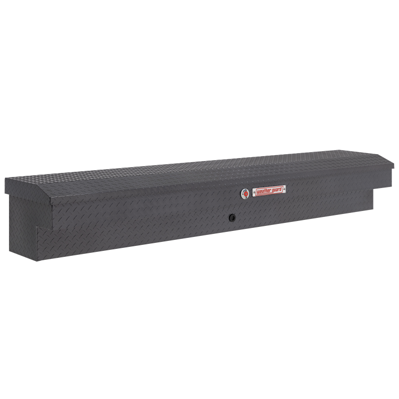 Weather Guard Side Mount Tool Box Gray Aluminum 87X17X13 Model 164-6-04