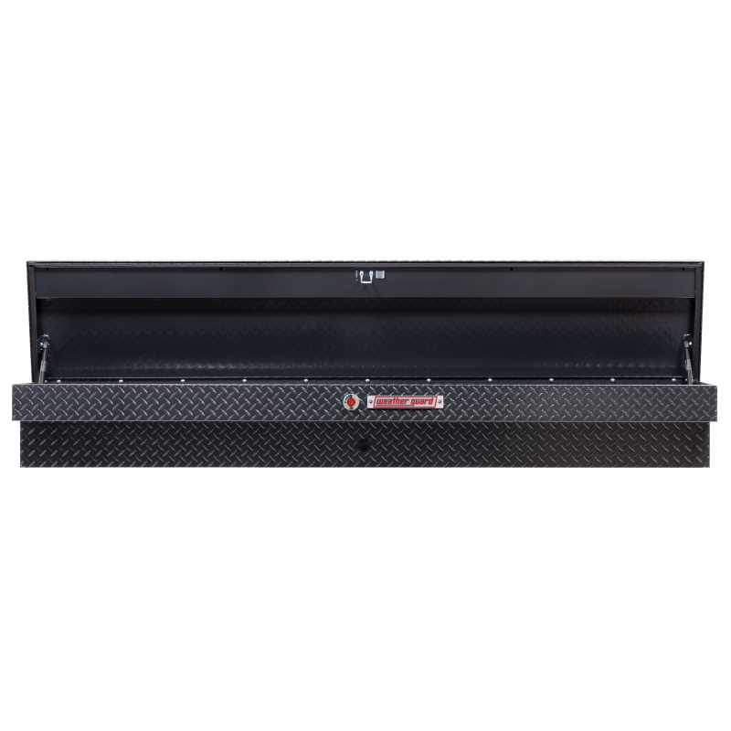 Weather Guard Side Mount Tool Box Gray Aluminum 87X17X13 Model 164-6-04