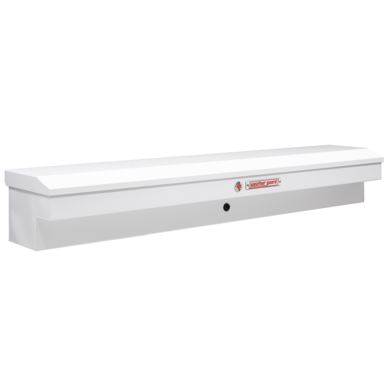Weather Guard Side Mount Tool Box White Steel 87X17X13 Model 165-3-04