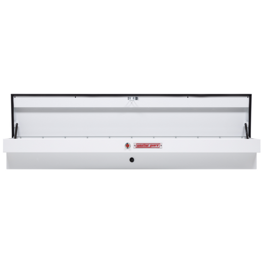 Weather Guard Side Mount Tool Box White Steel 87X17X13 Model 165-3-04