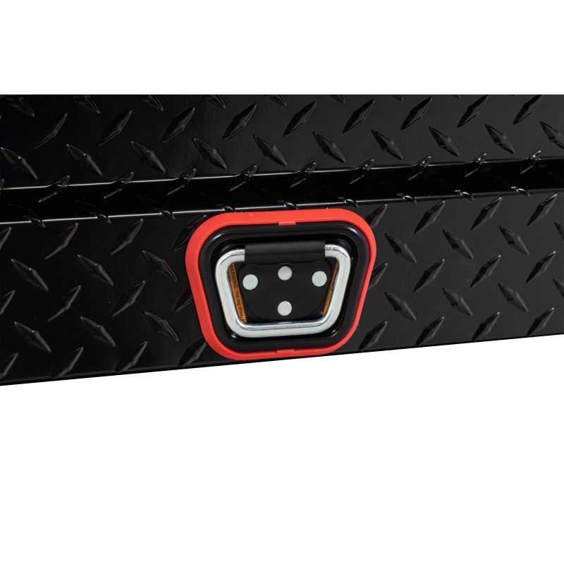 Weather Guard Side Mount Tool Box Gloss Black Aluminum 56X17X13 Model 174-5-04