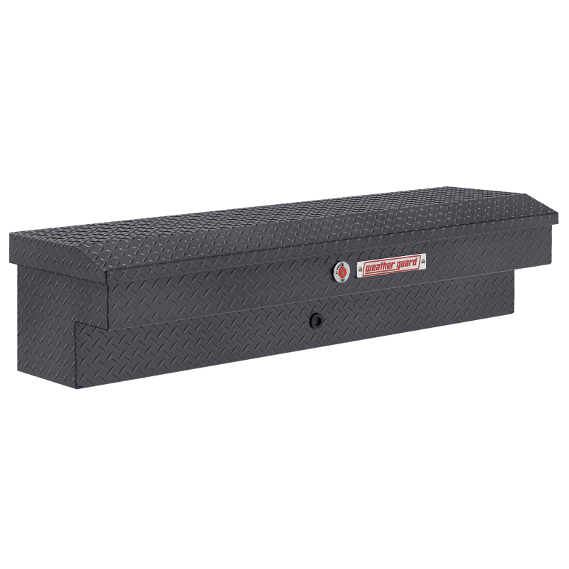 Weather Guard Side Mount Tool Box Gray Aluminum 56X17X13 Model 174-6-04