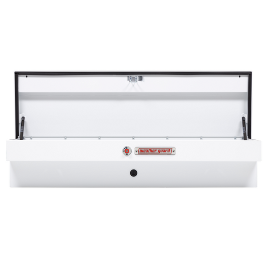 Weather Guard Side Mount Tool Box White Steel 56X17X13 Model 175-3-04