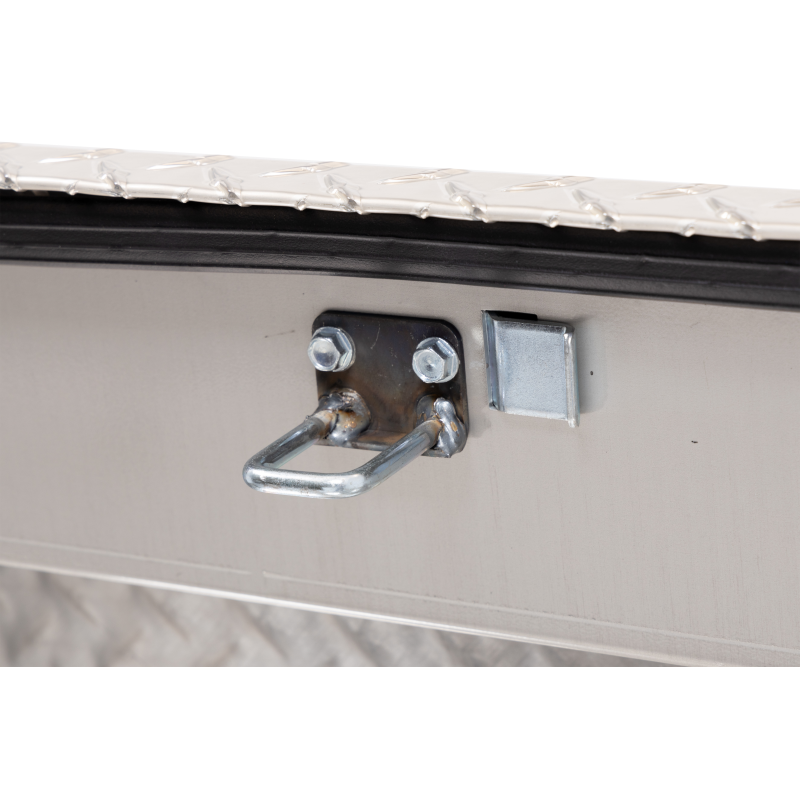 Weather Guard Side Mount Tool Box Low Profile Bright Aluminum 56X17X13 Model 178-0-04