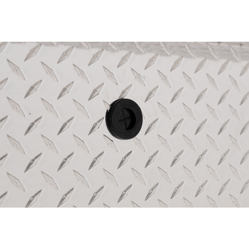 Weather Guard Side Mount Tool Box Low Profile Bright Aluminum 56X17X13 Model 178-0-04