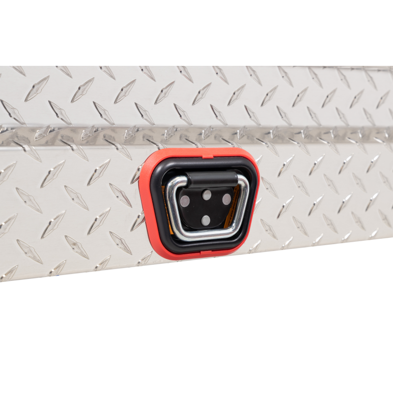 Weather Guard Side Mount Tool Box Low Profile Bright Aluminum 56X17X13 Model 178-0-04
