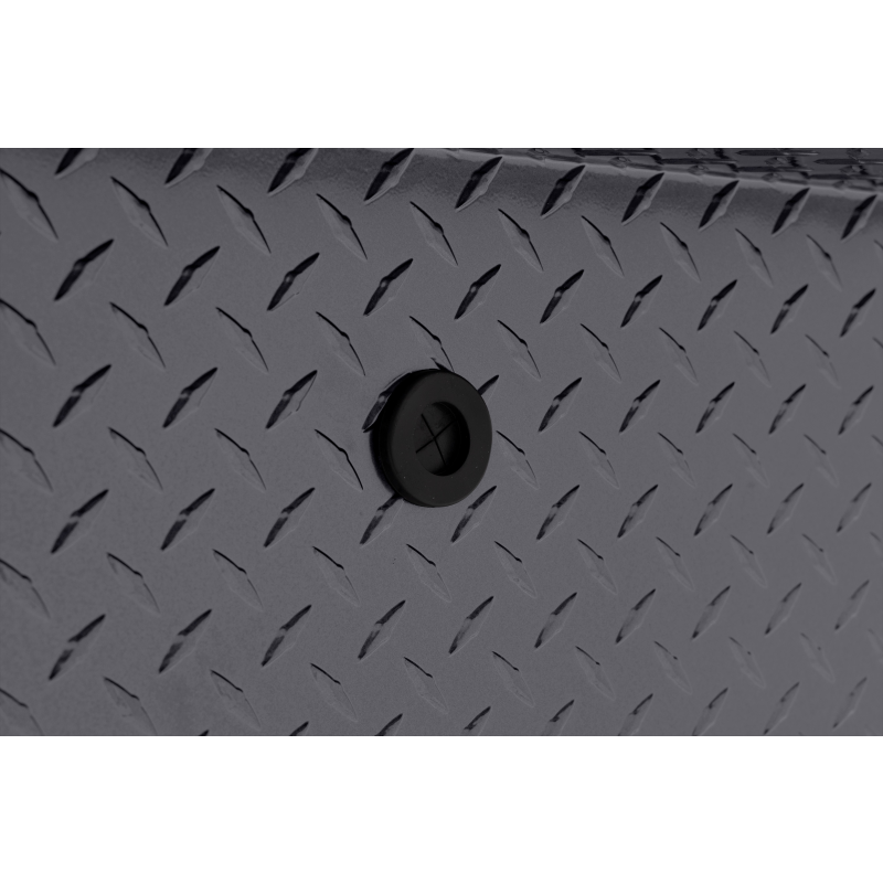 Weather Guard Side Mount Tool Box Low Profile Gray Aluminum 56X17X13 Model 178-6-04
