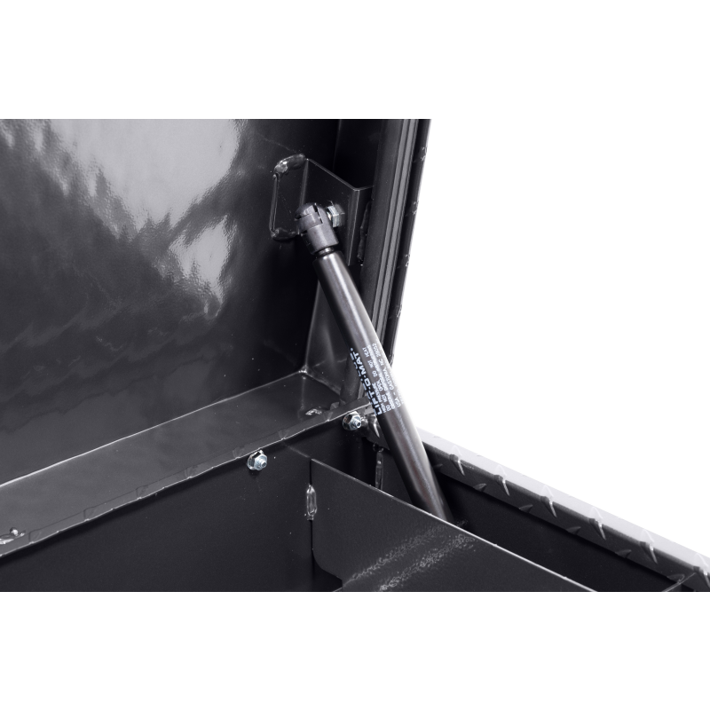 Weather Guard Side Mount Tool Box Low Profile Gray Aluminum 41X17X13 Model 180-6-04