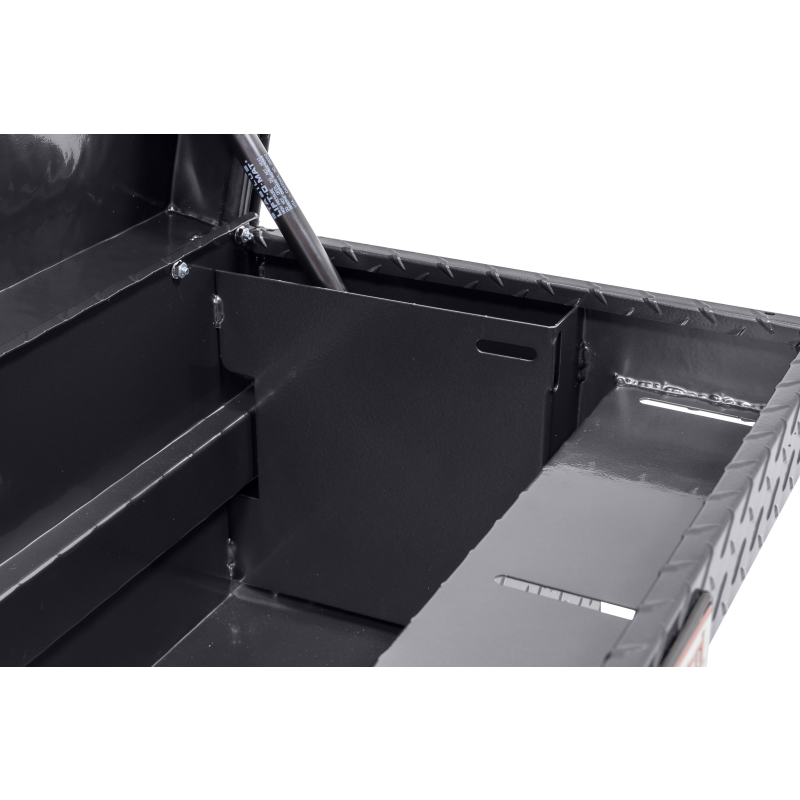 Weather Guard Side Mount Tool Box Low Profile Gray Aluminum 41X17X13 Model 180-6-04