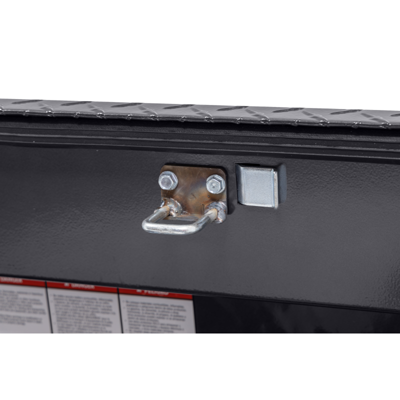 Weather Guard Side Mount Tool Box Low Profile Gray Aluminum 41X17X13 Model 180-6-04