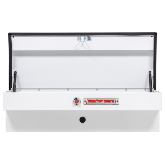 Weather Guard Side Mount Tool Box White Steel 41X17X13 Model 185-3-04