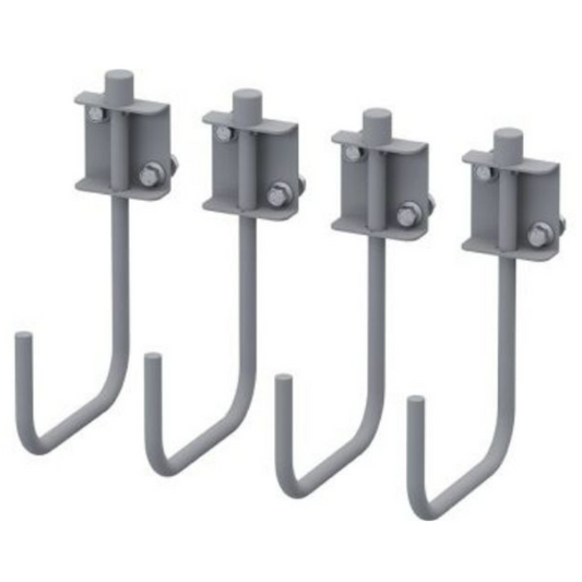 Holman Locking Swivel "J" Hooks 4 Pack Model 40053