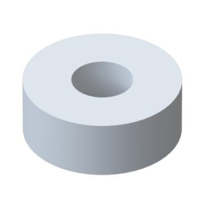 Holman Plastic Floor Spacers 1" Dia x 3/8" Tk. (Box of 200) Model 40501