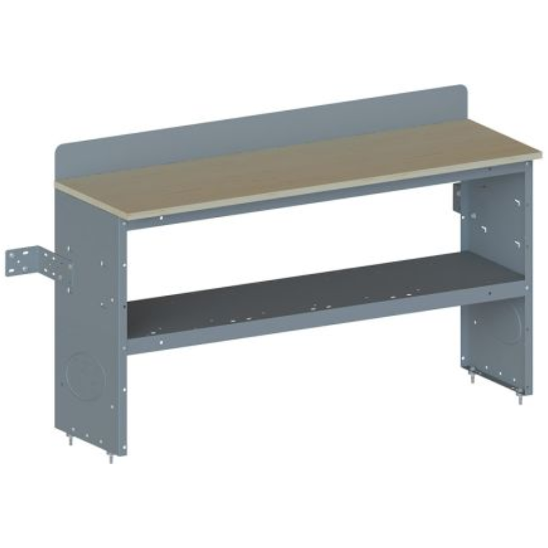 Holman Van Shelving Workbench 52" W x 28" H x 16" D Model 42552