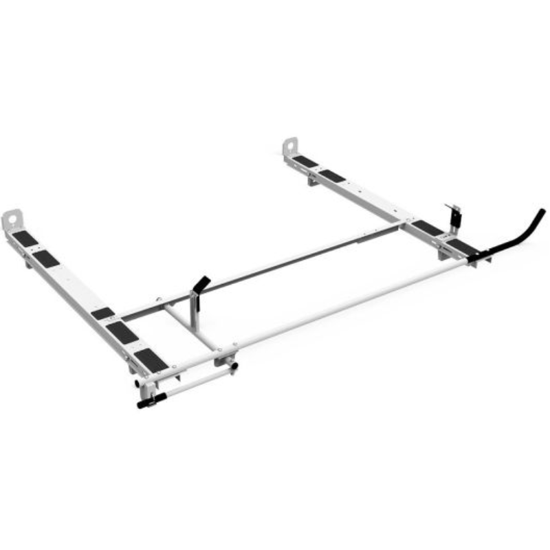 Holman Clamp & Lock HD Aluminum Ladder Rack Kit - Double - 6.5' Most Commercial Caps Model 4C6ACC