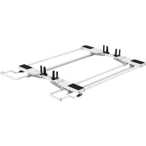 Holman Drop Down HD Aluminum Ladder Rack Kit - Double - NV200 Model 4NCADD