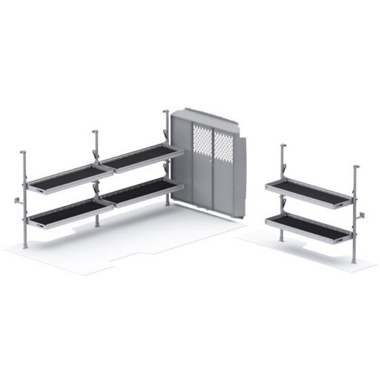 Holman Folding Shelves Van Package Ram ProMaster 159" EXT WB Model 51PME