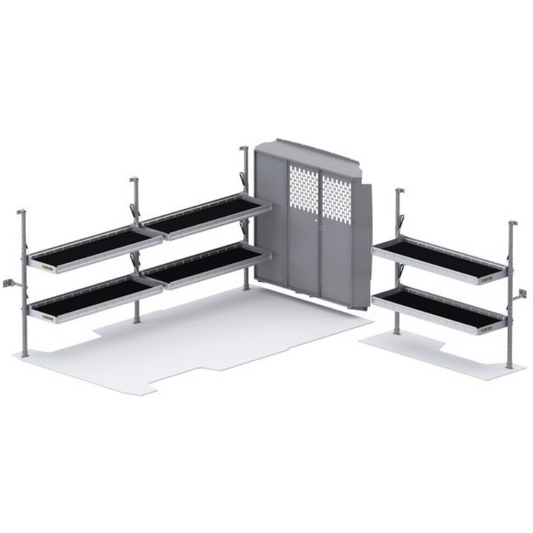 Holman Folding Shelves Van Package Ram ProMaster 159" WB Model 51PML