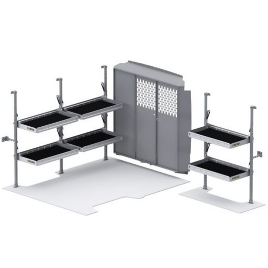 Holman Folding Shelves Van Package Ram ProMaster 118" WB Model 51PMX