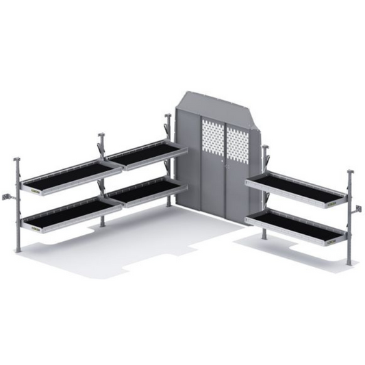 Holman Folding Shelves Van Package Mercedes Sprinter 144" WB Standard Roof Model 51SPL