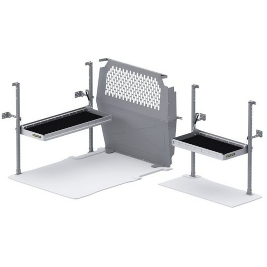 Holman Folding Shelves Van Package Ford Transit Connect 120" WB Model 51TCL