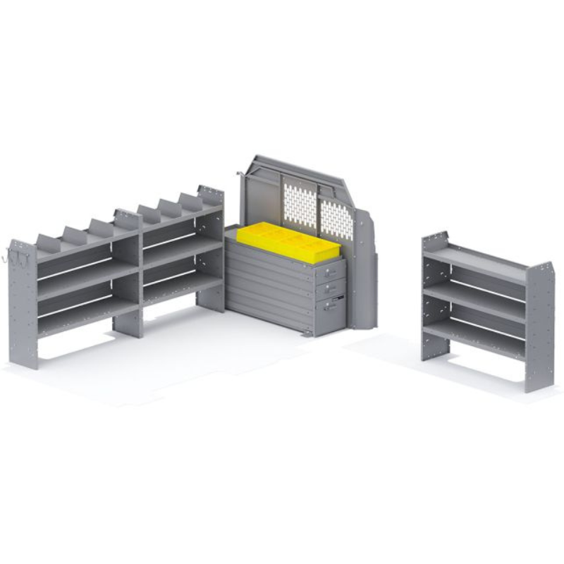 Holman Heavy Duty Drawers Van Package - Sprinter Standard Roof 144" Wheelbase Model 52SPL