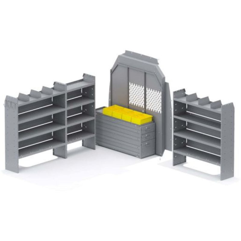 Holman Heavy Duty Drawers Van Package - Sprinter High Roof 144" Wheelbase Model 52SRH