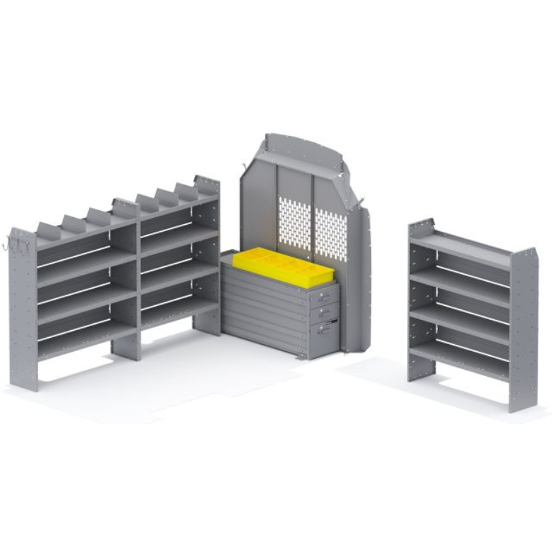 Holman Heavy Duty Drawers Van Package - Transit High Roof 148" Wheelbase Model 52TRH