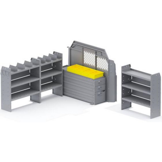 Holman Heavy Duty Drawers Van Package - Transit Low Roof 130" Wheelbase Model 52TRL