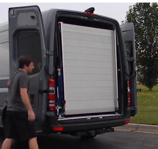 Aluminum Swivel Folding Loading Ramp 47"x126" ford transit ram promaster sprinter vans