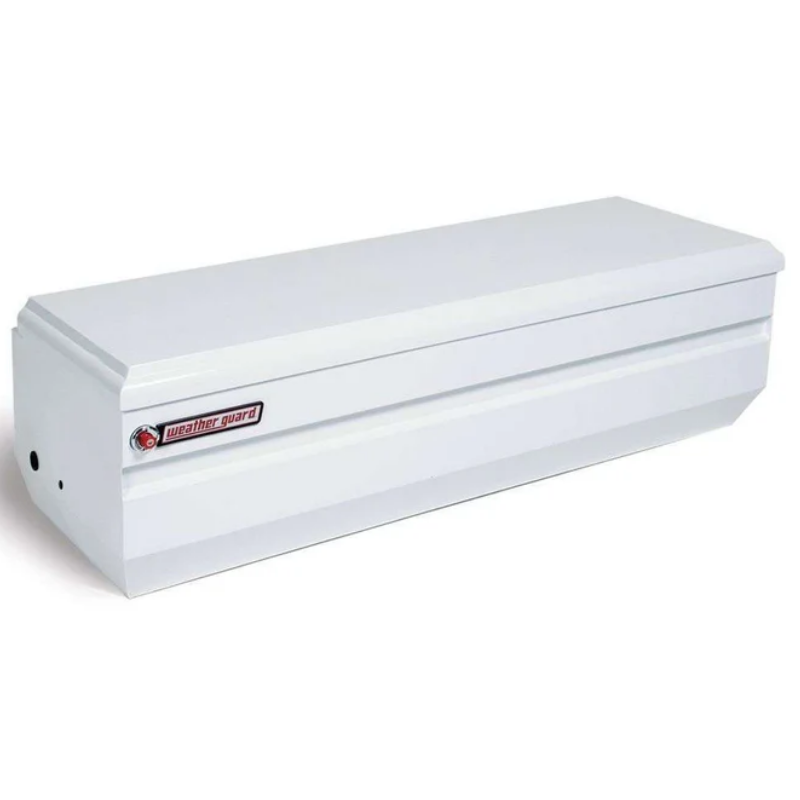 Weather Guard Chest Tool Box White Steel 62X27X19.25 Model 685-3-01