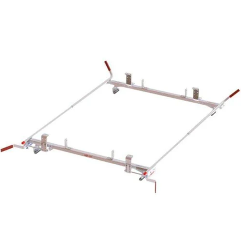 Weather Guard Quick Clamp Van Rack Dual Side Aluminum Full Size 70In Model 234-3-03