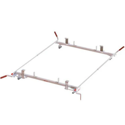 Weather Guard Quick Clamp Van Rack Dual Side Aluminum Full Size 70In Model 234-3-03