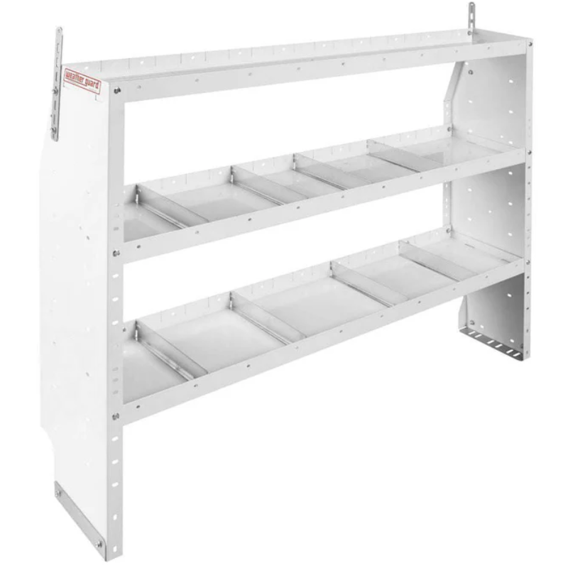 Weather Guard Adjustable 3 Shelf Unit 44" X 60" X 13.5" Model 9356-3-03