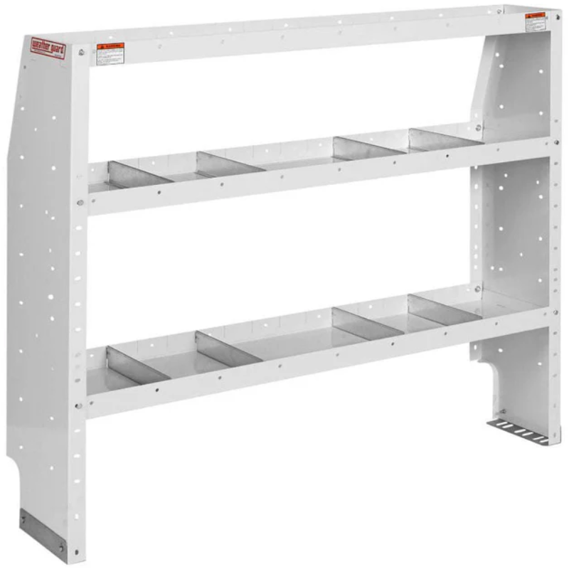 Weather Guard Adjustable 3 Shelf Unit 44" X 52" X 13.5" Model 9355-3-03