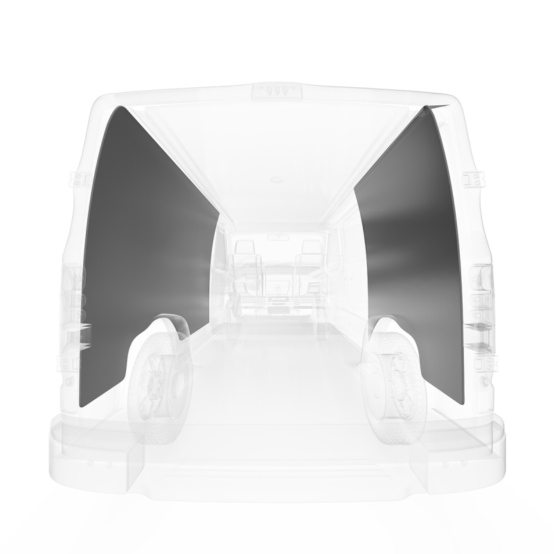 LEGEND DuraTherm Wall Liner Nissan NV Cargo Van HR - White - Single Side Door, Model 524-114-2614