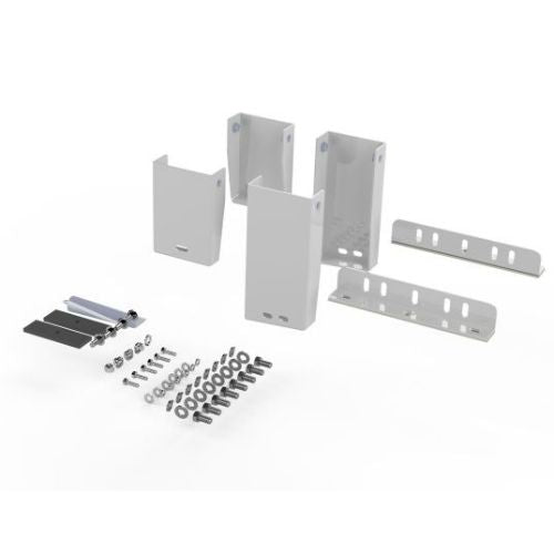 Holman Clamp & Lock HD Aluminum Ladder Rack Kit - Double - Metris Model 4MEACC