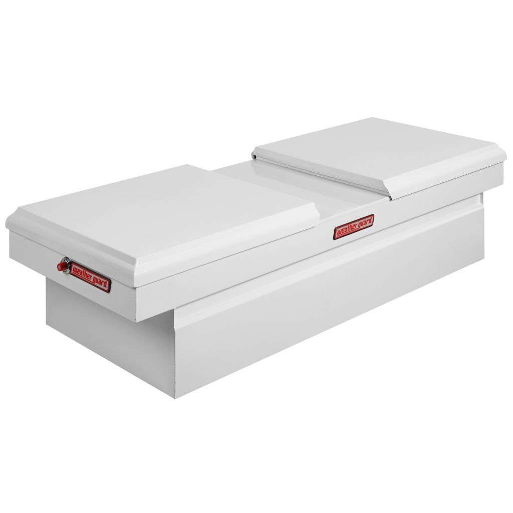 Weather Guard Gull Wing Crossover Box Extra Wide White Steel 71.5X27.5X18.5 Model 115-3-01