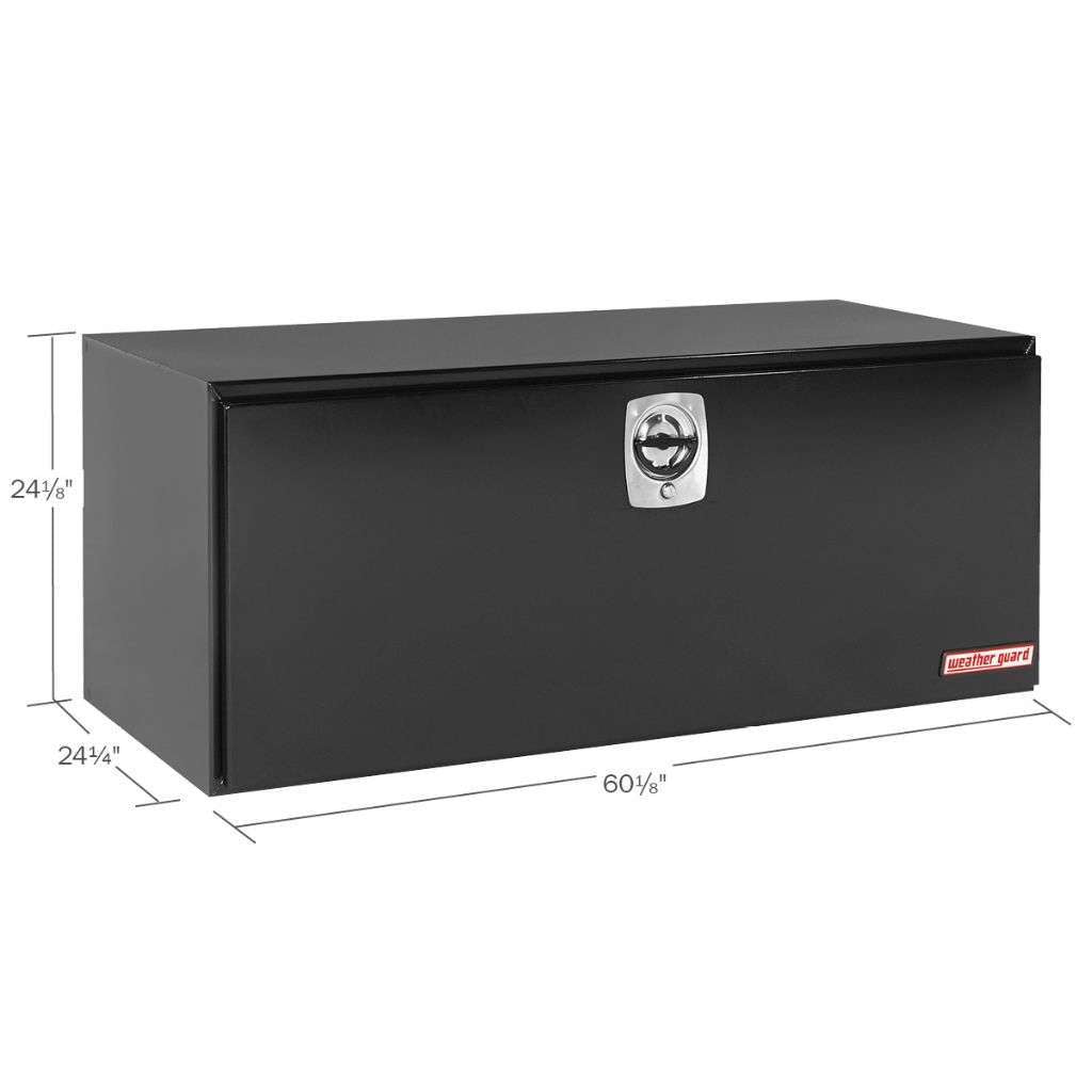 Weather Guard Underbody Box Gloss Black Steel 60.13X24.25X24.13 Model 562-5-02