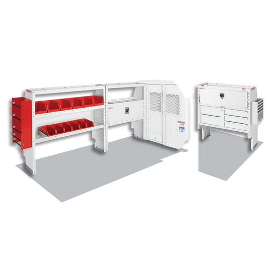 Weather Guard Electrical Contractor Van Package Full-Size Low Roof Ford Transit 130" WB Model 600-8114R