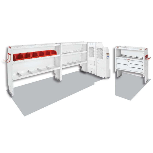 Weather Guard General Service/Contractor Van Package Full-Size GM Savana Chevrolet Express 155In WB Model 600-8121L