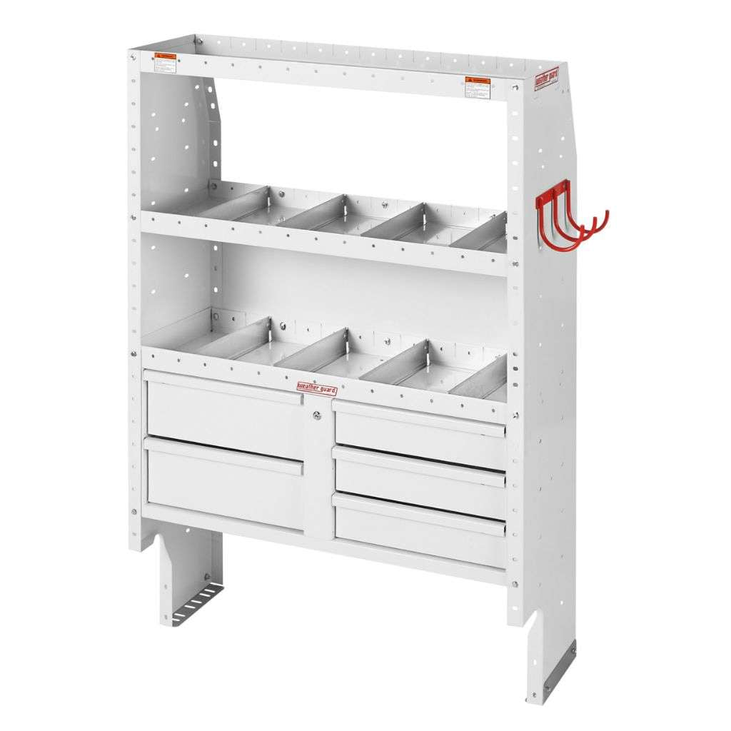 Weather Guard General Service/Contractor Van Package Mid-Roof Ford Transit 130" WB Model 600-8211R