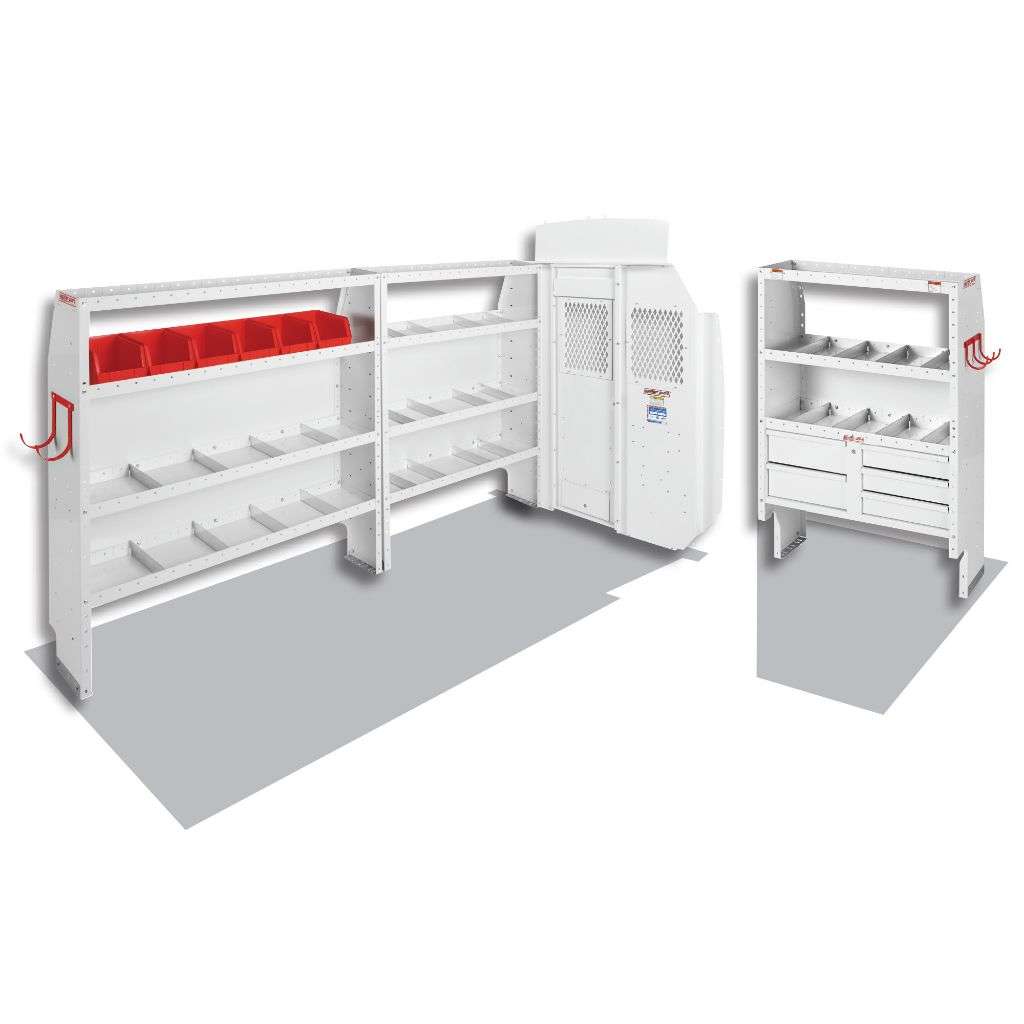 Weather Guard General Service/Contractor Van Package High-Roof Ford Transit 148" WB Model 600-8411L