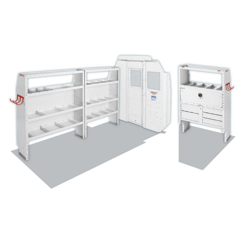 Weather Guard Cable/Plumber Van Package Mid-Roof Ram ProMaster Model 600-8442S