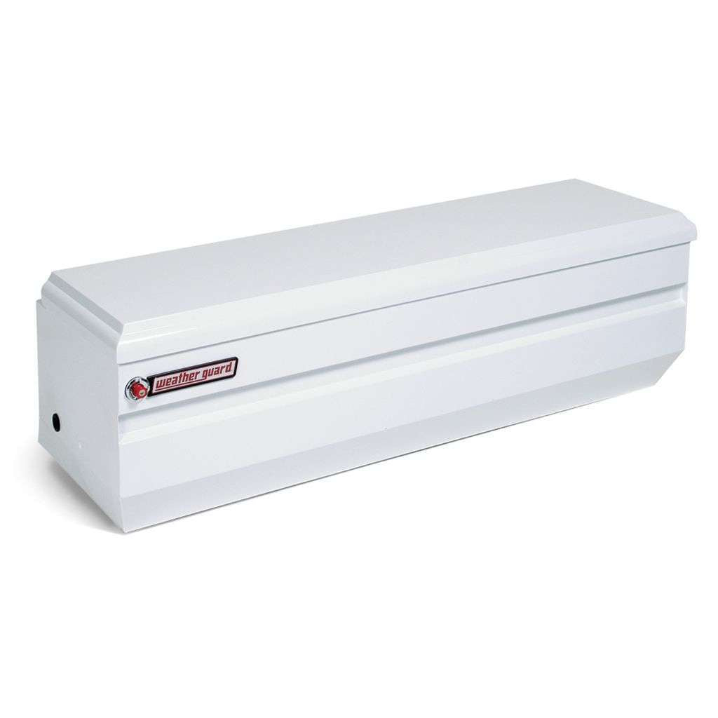 Weather Guard Chest Tool Box Compact White Steel 55X20.25X19.25 Model 655-3-01