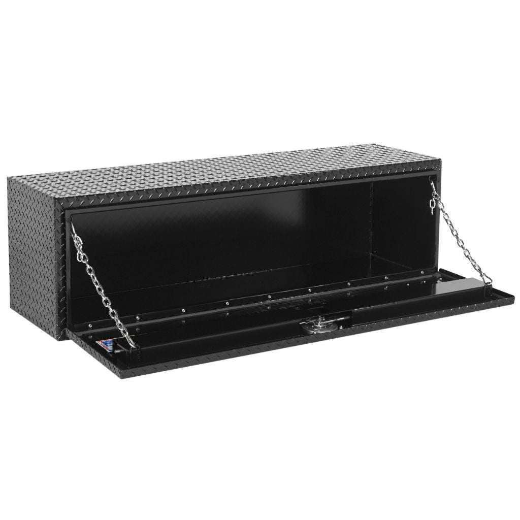 Weather Guard Underbody Box Compact Gloss Black Aluminum 60.13X18X18 Model 660-5-02